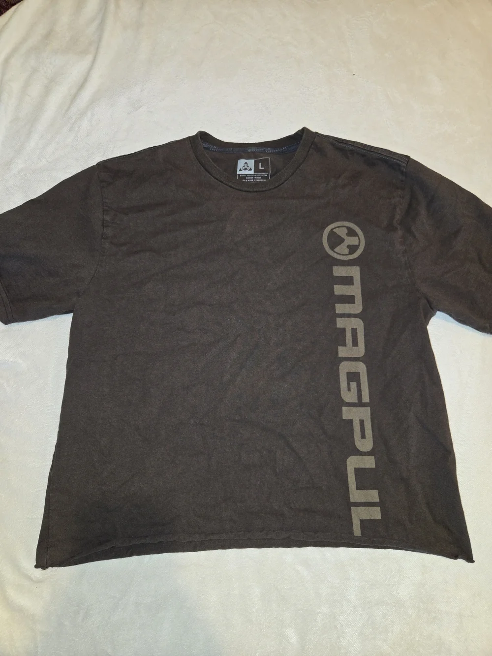 Magpul Men' Short-Sleeve Crewneck Tee in Charcoal Brown